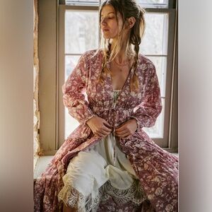 Free People Pappiet MIDI Dress Size XS NWT